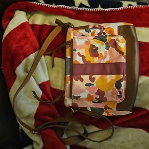 Fossil Jenna Floral Crossbody Purse